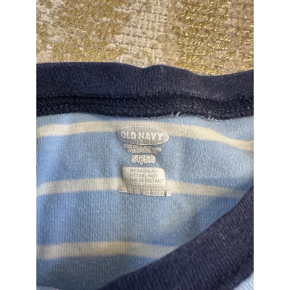 CARTERS OLD NAVY GAP Toddler Boys Shark Pajama Sets Bundle Lightweight Summer 5T